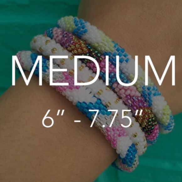 Set of 2 Sashka Bracelets - Blue & Silver - Picture 6 of 9